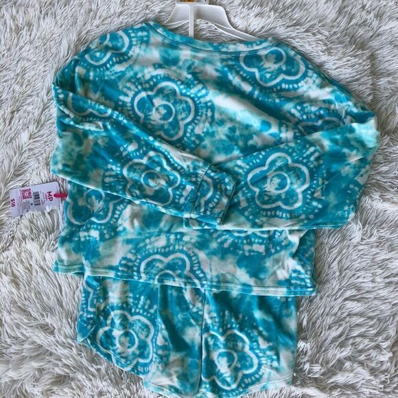 Justice girls 2 piece pajama sleep set size 7/8 NWT - Picture 7 of 7